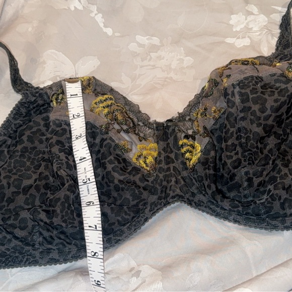 Prima Donna Palace Garden Full 4 part Cup Underwire Bra 34I metallic embroidery - Picture 10 of 15